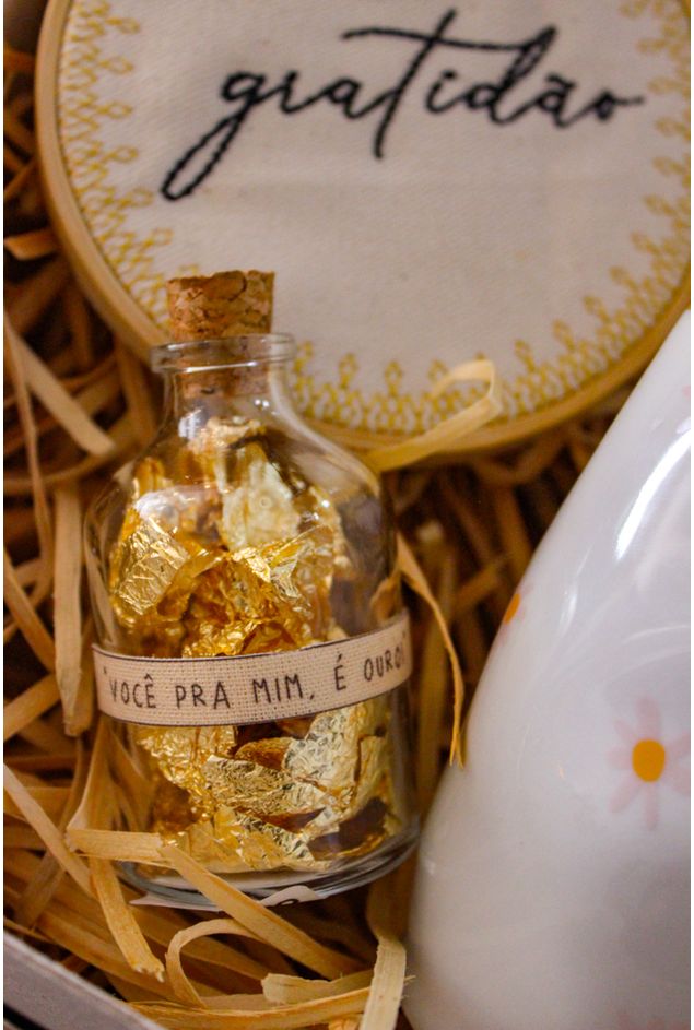 Kit Presente Margaridas Ouro -4-